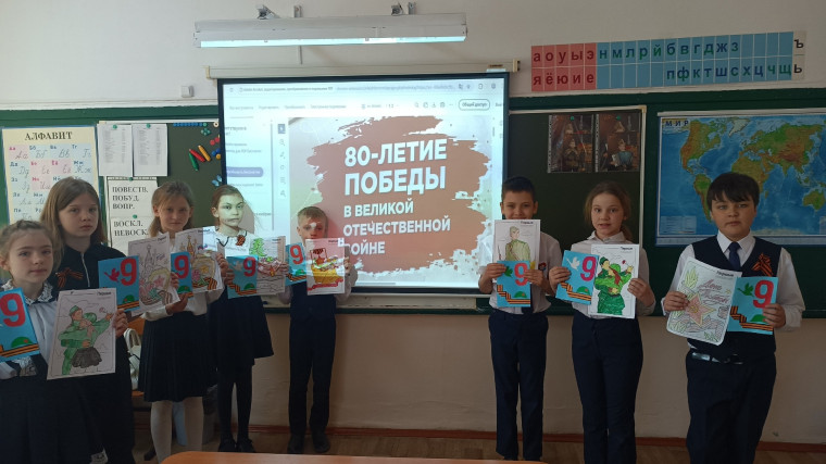 Движением Первых к 80-летию Дня Победы.